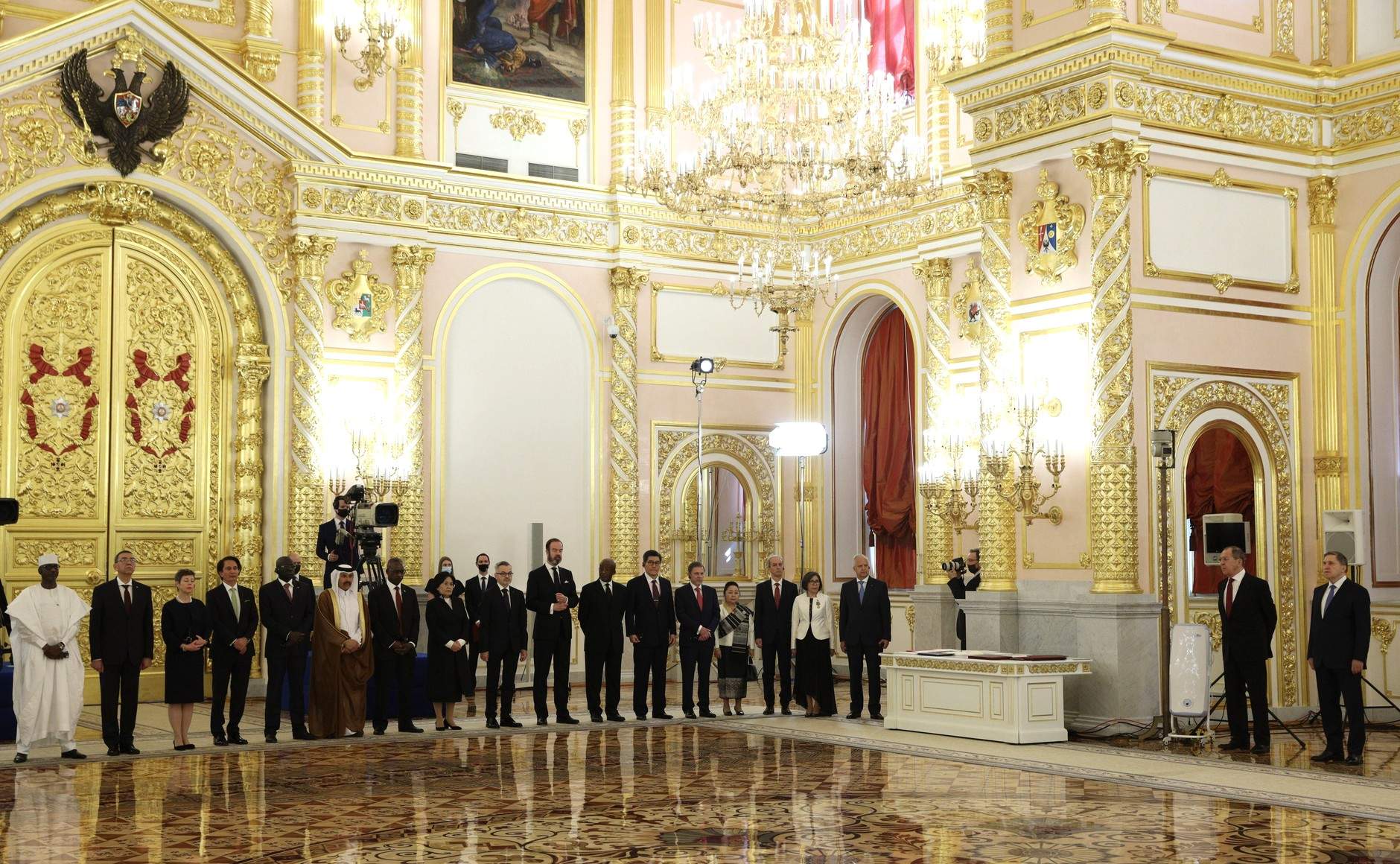 Putin - prijem.jpeg - Putin poručio: Rusija podržava suverenitet i teritorijalni integritet BiH